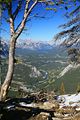 Ausblick auf Banff vom Sulphur Mountain aus - Banff Nationalpark - Kanada