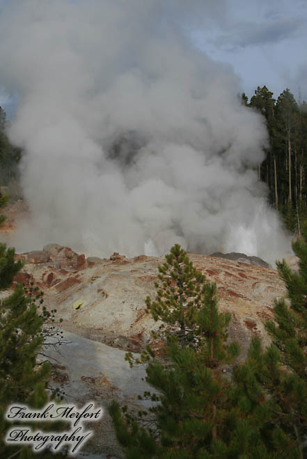 Steamboat Geyser